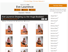 Tablet Screenshot of club-evelaurence.com